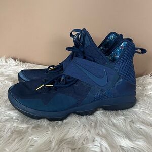 {Nike} Lebron James XIV Limited 'AGIMAT' Sneaker in Coastal Blue - Mens 14